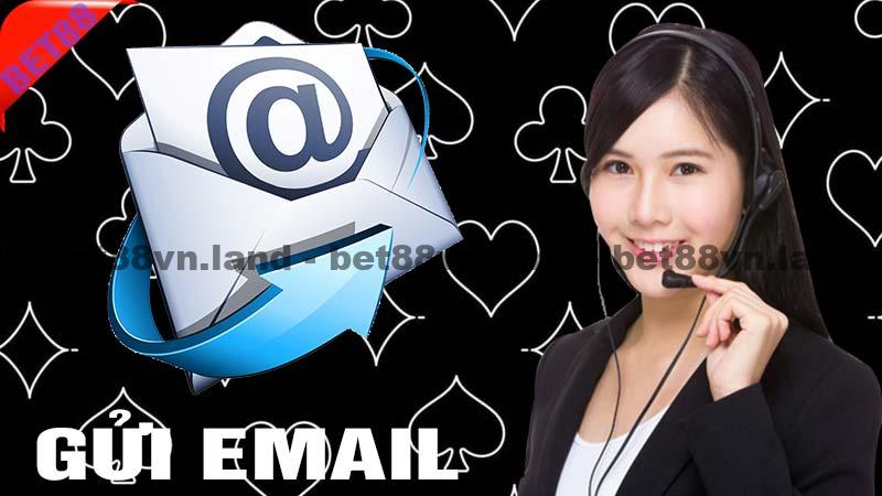 Gửi email nhận sự hỗ trợ