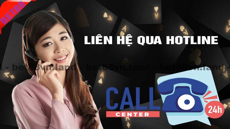 Liên hệ bet88 qua số điện thoai