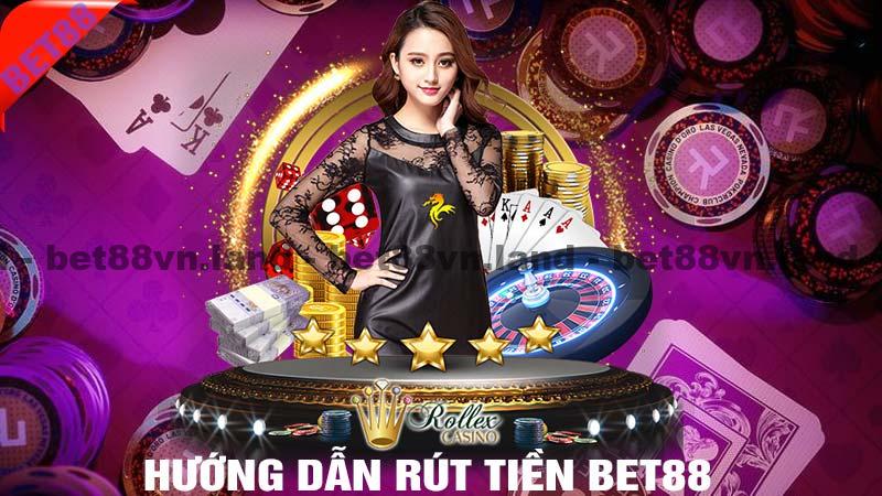 Hướng dẫn rút tiền bet88