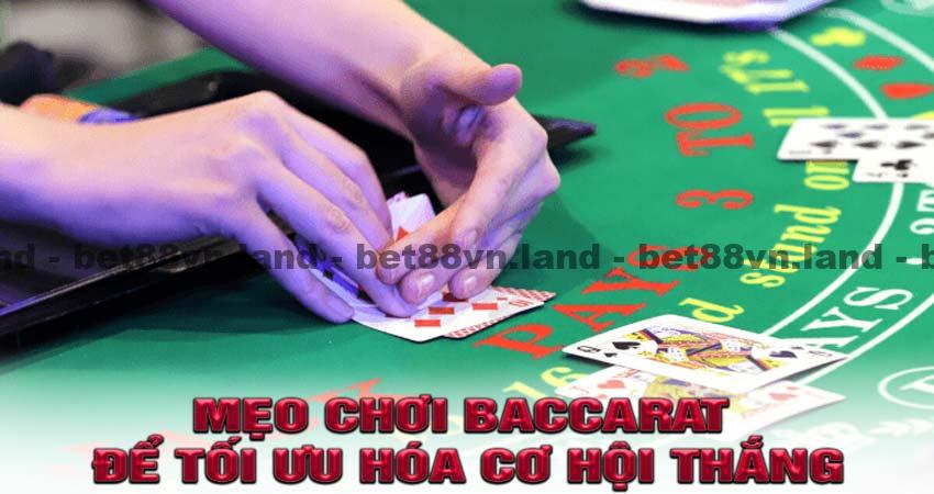 Mẹo Chơi Baccarat Để Tối Ưu Hóa Cơ Hội Thắng